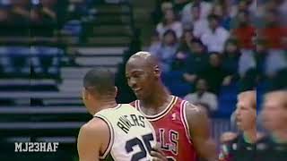 Michael Jordan Straight Up Abused His Fadeaway Shots 19951122 [upl. by Ignacio642]