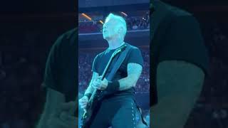 JAMES HETFIELD GOOFING AROUND DURING SONG LIVE 2024 METALLICA shorts [upl. by Calli]