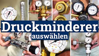 Druckminderer Druckregler Manometer 270 Varianten Zweistufig 300 bar Reinstgas Flowmeter [upl. by Cthrine]