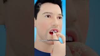 What to Do Immediately If Your Tooth Falls Out shorts teeth  Creativelearning3d [upl. by Gnilyam]