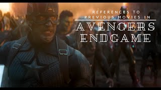 References to Previous Movies in Endgame Updated Version [upl. by Wachter]