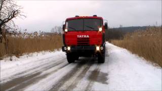 Tatra 815 Truck 8x8 Off Road POV Sapoljarnij Ural Rossia Татра Россия [upl. by Relyhs]