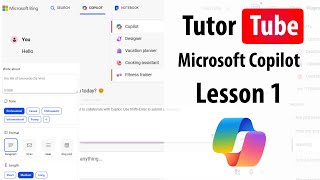 Microsoft Copilot  Lesson 1  Accessing Microsoft Copilot [upl. by Gerlac56]