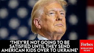 NEW Trump Sounds Of On BidenHarris Ukraine Policy As Zelensky Visits US For United Nations Event [upl. by Isdnil248]