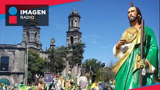 Celebración de San Judas Tadeo Multitudes y Devoción en San Hipólito [upl. by Sunil]