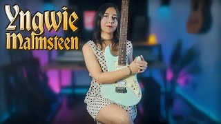 Yngwie Malmsteen  Arpeggios From Hell  XVIVE G1 Butterfly Guitar Stand [upl. by Ax]