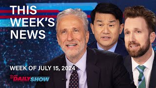 Jon Stewart Jordan Klepper amp Ronny Chieng Cover the RNC  The Daily Show [upl. by Dat]