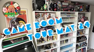 Game Room Tour May 2024 [upl. by Bywaters]