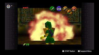 Dodongo Cavern Skip Ground Jump  Ocarina of Time [upl. by Goldfinch]