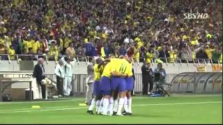 World Cup 2002 BRAZIL 2 1 TURKEY [upl. by Godderd131]