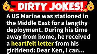 🤣DIRTY JOKES  A Marine on deployment recieved a letter from his GF informing him of her cheating [upl. by Asseniv981]