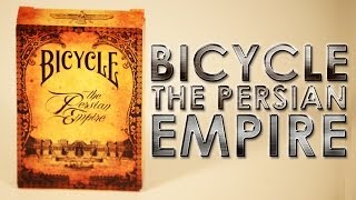 Deck Review  Bicycle The Persian Empire Playing Cards [upl. by Davidde]