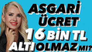 ASGARİ ÜCRET İÇİN KRİTİK HAFTA ÖNCESİ İŞTE 3 SENARYO 16 BİN LİRADAN AZ OLMAZ EMEKLİ NE ZAM ALIR [upl. by Larrabee]