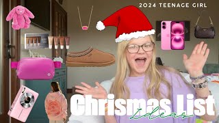 Christmas List Ideas 🎄😁❤️ teenage girl 2024 [upl. by Croner999]