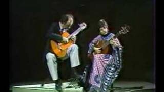 Rare Guitar Video 1974 Albeniz Cadiz  Evangelos amp Liza  Liza Zoe  Evangelos Assimakopoulos [upl. by Ybbil]