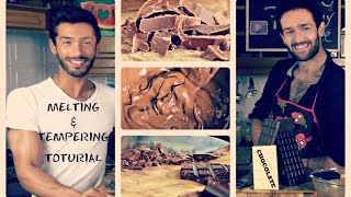 HOW TO MELT CHOCOLATE  melted chocolate fit abs [upl. by Abbott]