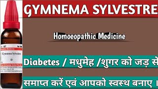 GYMNEMA SYLVESTRE  Use for Diabetes  Sugar Killer Homoeopathic MedicineHomoeopathicvines [upl. by Angelis]