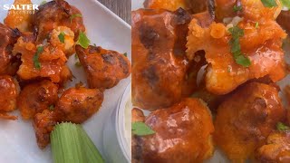 Salter  Meals Made Simple Air Fryer Cauliflower Buffalo Bites  Easy tasty recipes [upl. by Blunk577]