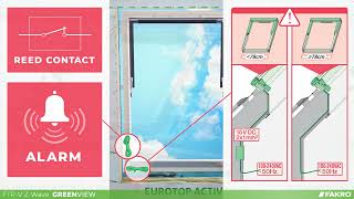 FAKRO FTPV Z Wave Billenő elektromos fa tetőtéri ablak beszerelése [upl. by Sukramaj237]
