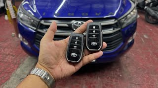 Toyota innova Smart alarm systemPush start system Keyless entry [upl. by Corwin]