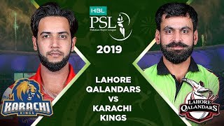 Match 5 Full Match Highlights Lahore Qalandars vs Karachi Kings  HBL PSL 4  2019 [upl. by Agosto]