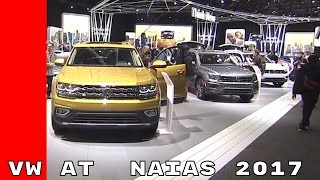 VW Display At Detroit Auto Show NAIAS 2017 [upl. by Karyl]