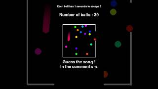 Bouncing Ball Mystery Melodies N°118 shorts [upl. by Atnwahsal]