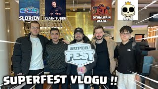 SUPERCELL SUPERFEST VLOGU   Clash Of Clans [upl. by Derag]