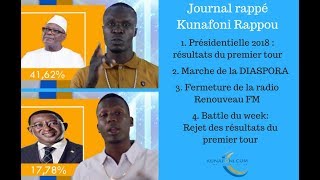 JT Rappé  premier tour de lélection présidentielle [upl. by Ruhtracam]