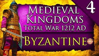 BYZANTINE RESTORATION Medieval Kingdoms Total War 1212 AD Byzantine Campaign Gameplay 4 [upl. by Eerehs]