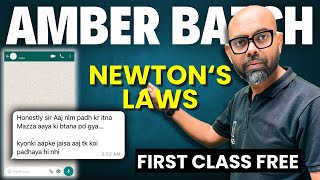 POWER PACKED Newtons Laws of Motion Class By NMS Sir  Class 11 JEE 2025 Physics [upl. by Verdi]