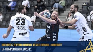 HIGHLIGHTS  Elverum Handball vs SG FlensburgHandewitt  Round 10  EHF Champions League 202021 [upl. by Buehler]