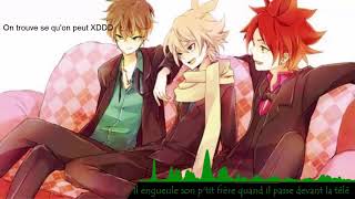 Nightcore Dommage Bigflo amp Oli Avec paroles [upl. by Floridia436]