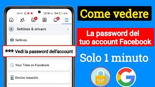 Come vedere la tua password di Facebook se lhai dimenticata  Tutorial di Facebook 2025 [upl. by Darnoc]