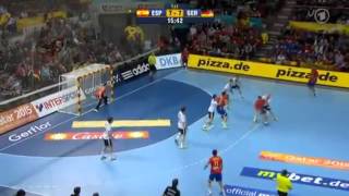 1 Halbzeit Deutschland  Spanien Handball WM 2013  Mittwoch 23012013 [upl. by Haggerty]