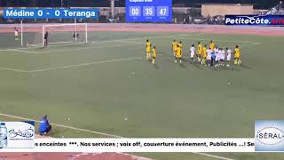 Zone 2A Medine vs Teranga 2eme mitemps [upl. by Leirrad691]