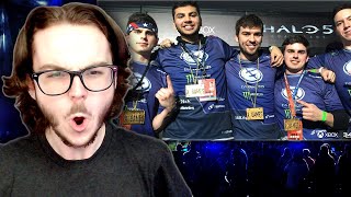 REACTING TO HALO 5 X GAMES GRAND FINALS [upl. by Shanahan549]