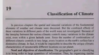 Classification of Climate [upl. by Acinorehs484]