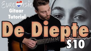 De Diepte  S10  Gitaar Tutorial [upl. by Redla519]