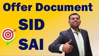 Offer Document  SID Scheme Information Document  SAI Scheme Information Document [upl. by Isaiah]