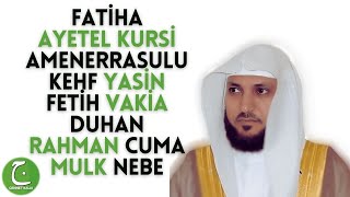 Fatiha Ayetel Kürsi Yasin Rahman Vakıa Mülk Kehf Fetih Duhan Cuma Nebe Sureleri [upl. by Atews]