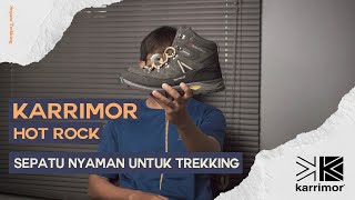 Review Pemakaian Sepatu Trekking KARRIMOR HOT ROCK [upl. by Florence]