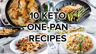 10 Keto OnePan Recipes with Easy Cleanup [upl. by Inah]