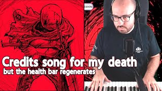 quotCredits song for my deathquot but the health bar regenerates  Piano Improvisation [upl. by Anileh892]