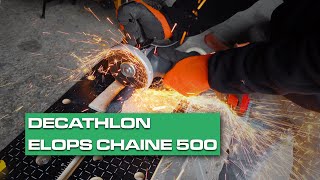 Test de résistance de lantivol Decathlon Elops Chaine 500 [upl. by Lehte779]