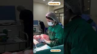 CSECTION delivery viralvideo doctor duty shortvideo hospital youtube nursingstudent [upl. by Blunt262]