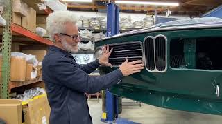 BMW 2002 Early grill Installation tricks and tips with KOOGLEWERKS [upl. by Cherin]