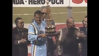 Hero Cup Final India v West Indies Full Highlights Anil Kumble 612 [upl. by Roderich]