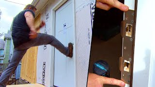 How to Install a ‘Fortress Door’ to Keep Your Home Safe [upl. by Htebyram696]