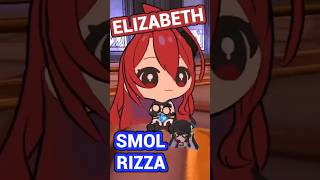 SMOL ERB amp RIZZA erb elizabethrosebloodflame nerissaravencroft nerissa vtuber hololive [upl. by Elyad169]